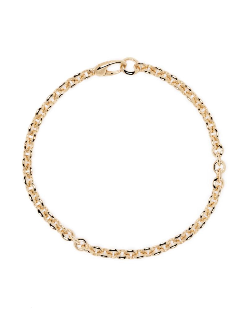 18k Yellow Gold Chain Bracelet