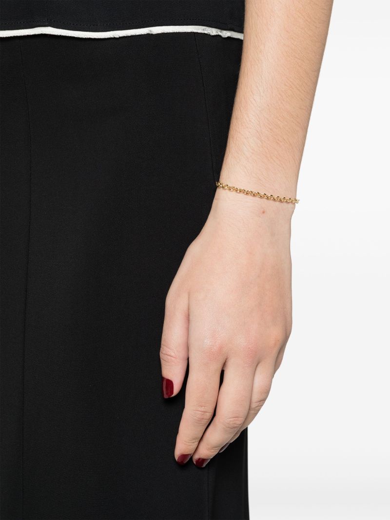 18k Yellow Gold Chain Bracelet