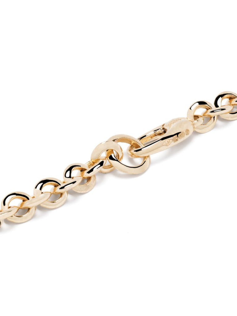 18k Yellow Gold Chain Bracelet