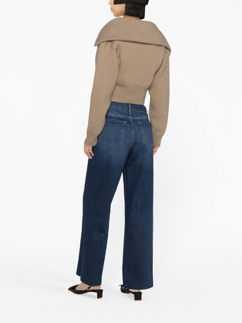 Blue Le Slim Palazzo Jeans