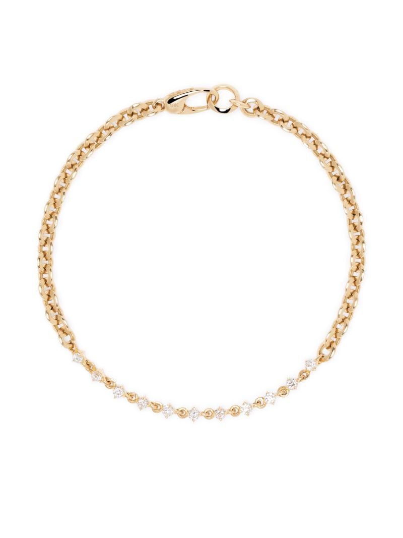 18k Yellow Gold Diamond Bracelet