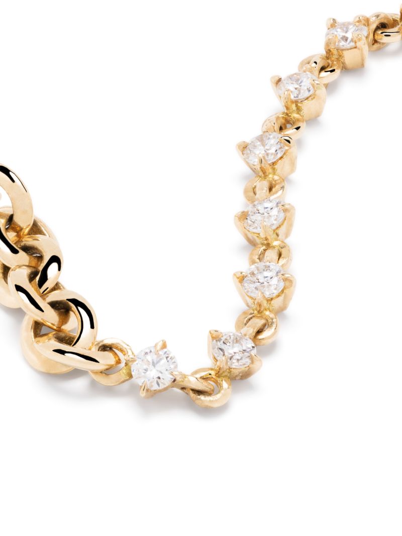 18k Yellow Gold Diamond Bracelet