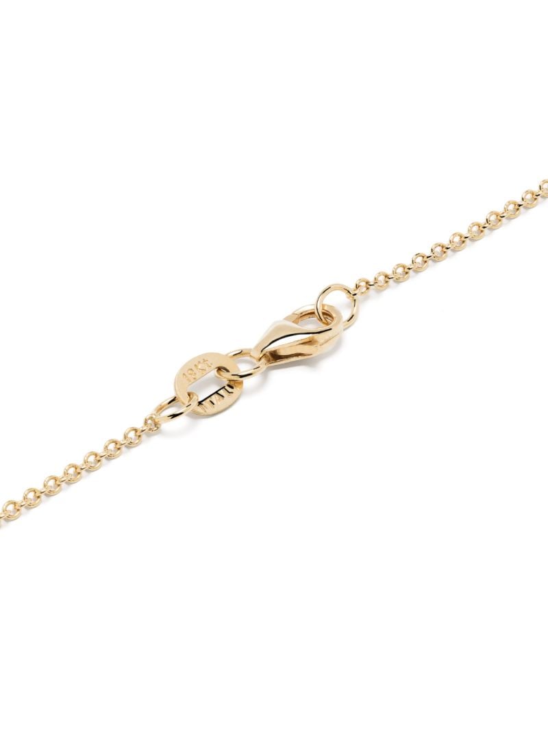 18k Yellow Gold Diamond Necklace
