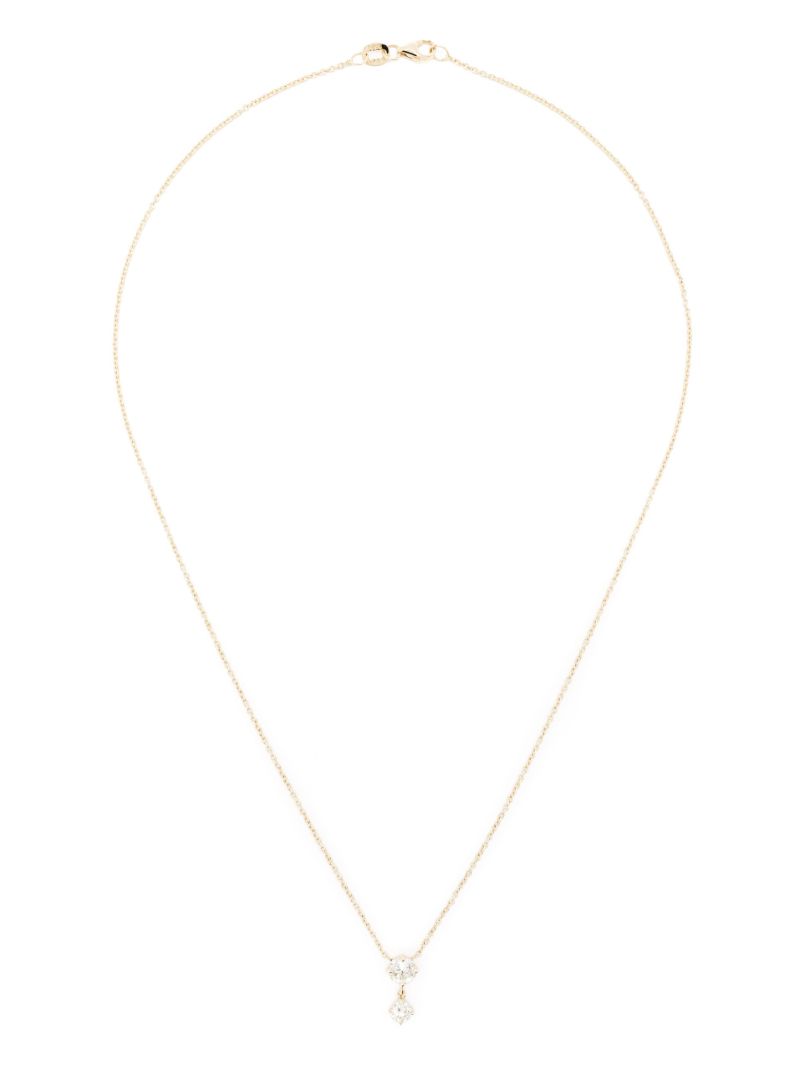 18k Yellow Gold Diamond Necklace