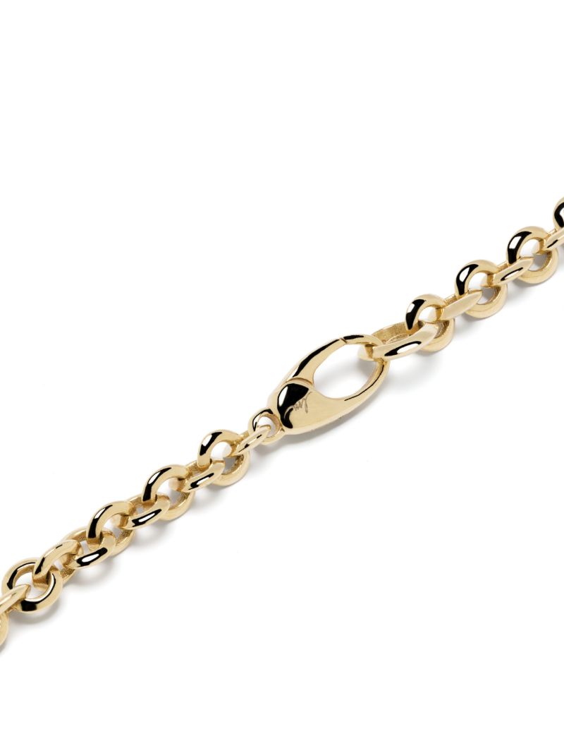 18k Yellow Gold Diamond Necklace