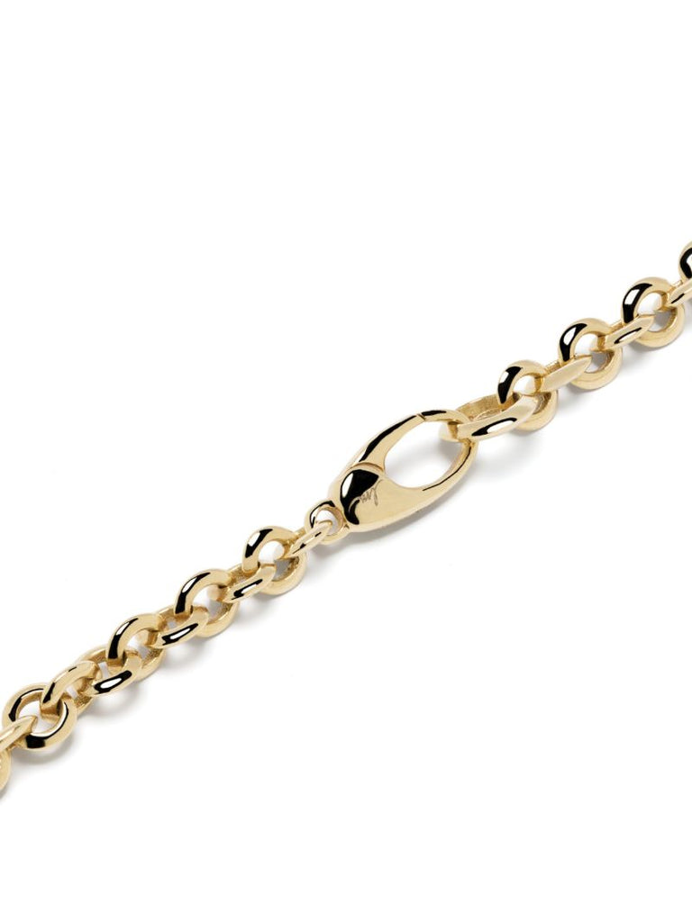 18k Yellow Gold Diamond Necklace
