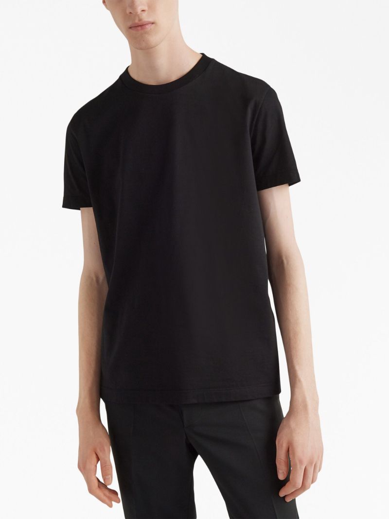 Black Triangle Logo Cotton T-shirt (pack of Three)