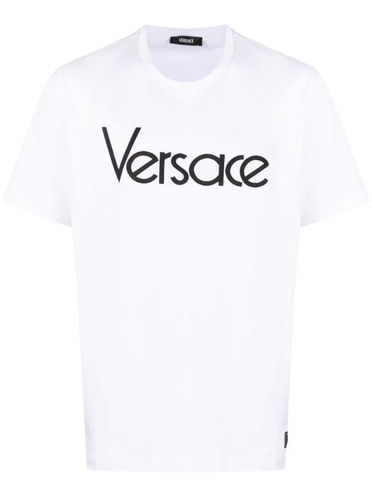 White 1978 Re-edition Embroidered T-shirt