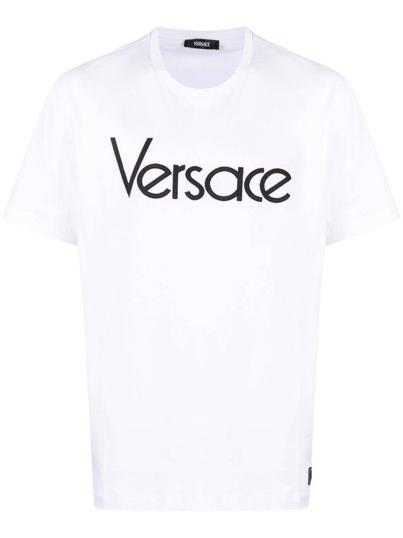 White 1978 Re-edition Embroidered T-shirt