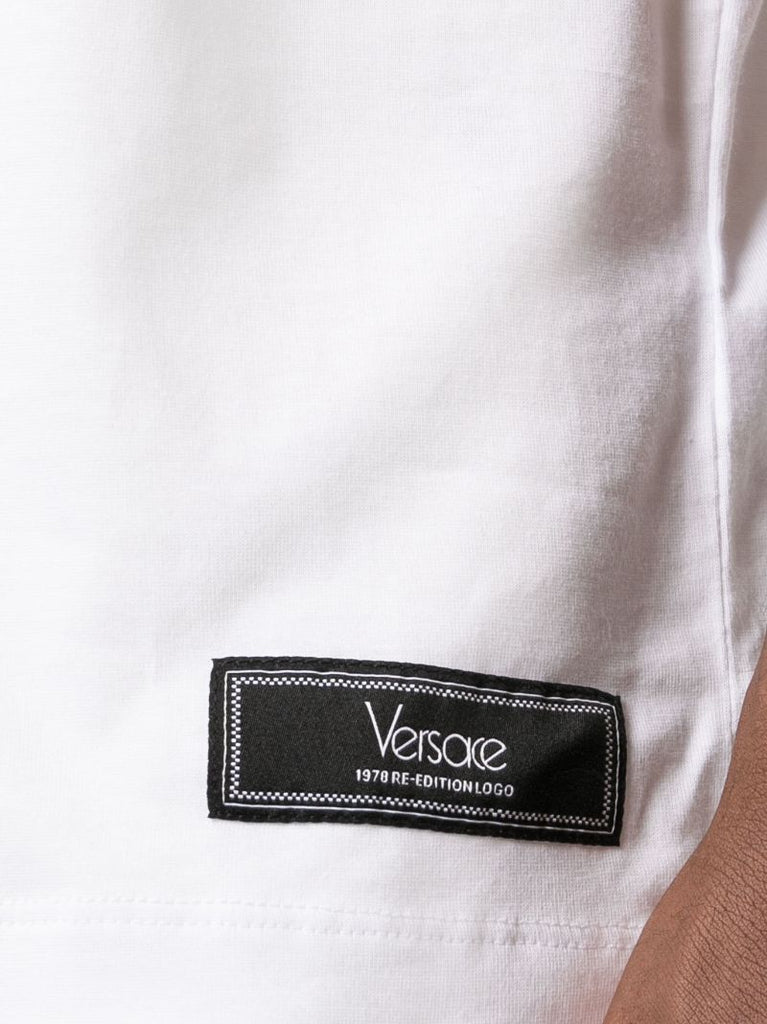 White 1978 Re-edition Embroidered T-shirt