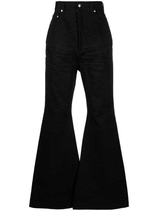 Black Bolan Flared Jeans