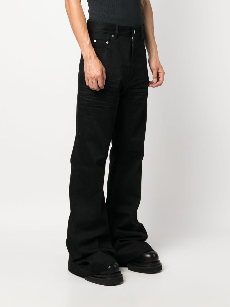Black Bolan Flared Jeans