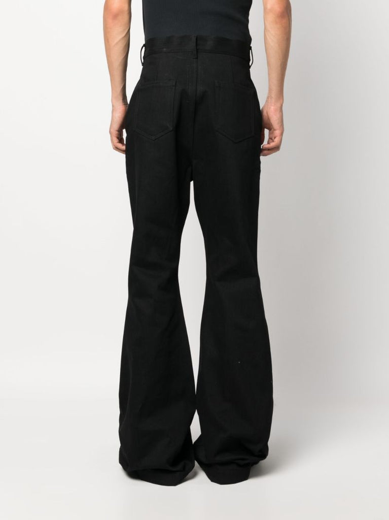 Black Bolan Flared Jeans