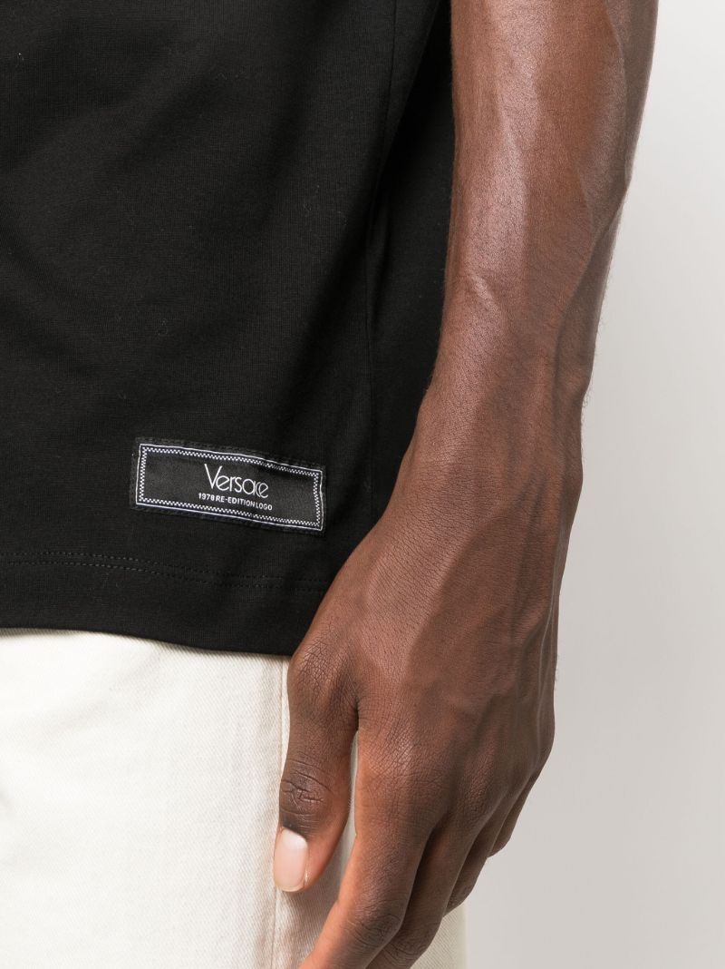 Black Logo-print Cotton T-shirt
