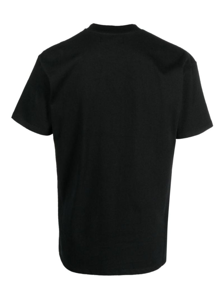 Black California Poetry Cotton T-shirt