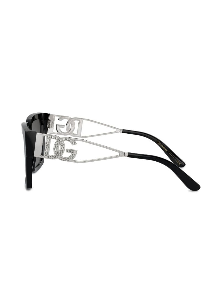 Black Square-frame Sunglasses