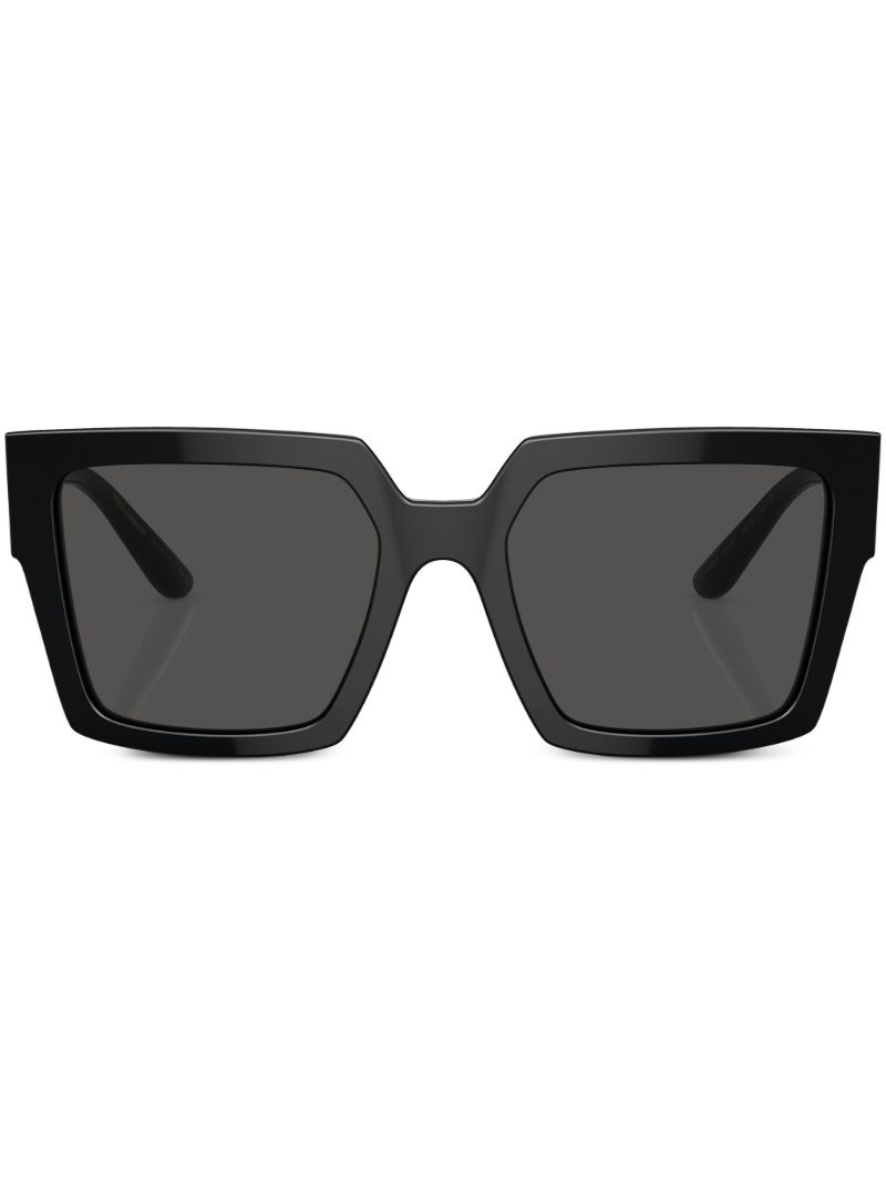 Black Square-frame Sunglasses