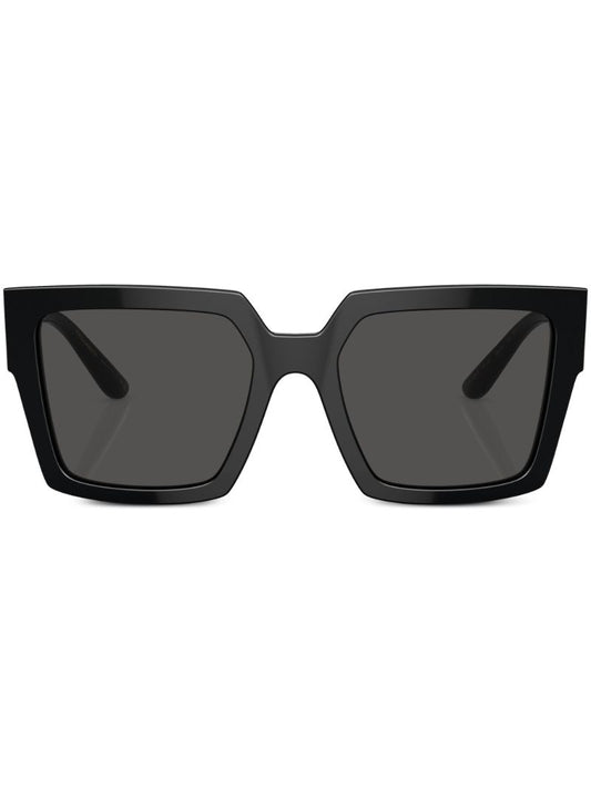 Black Square-frame Sunglasses