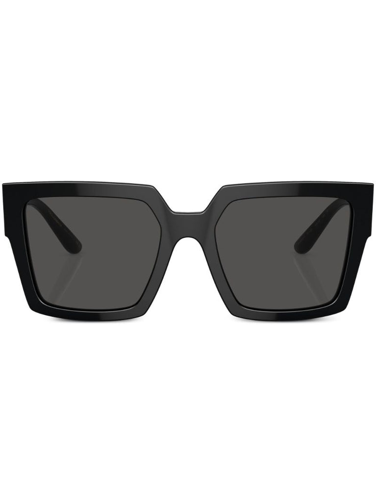 Black Square-frame Sunglasses