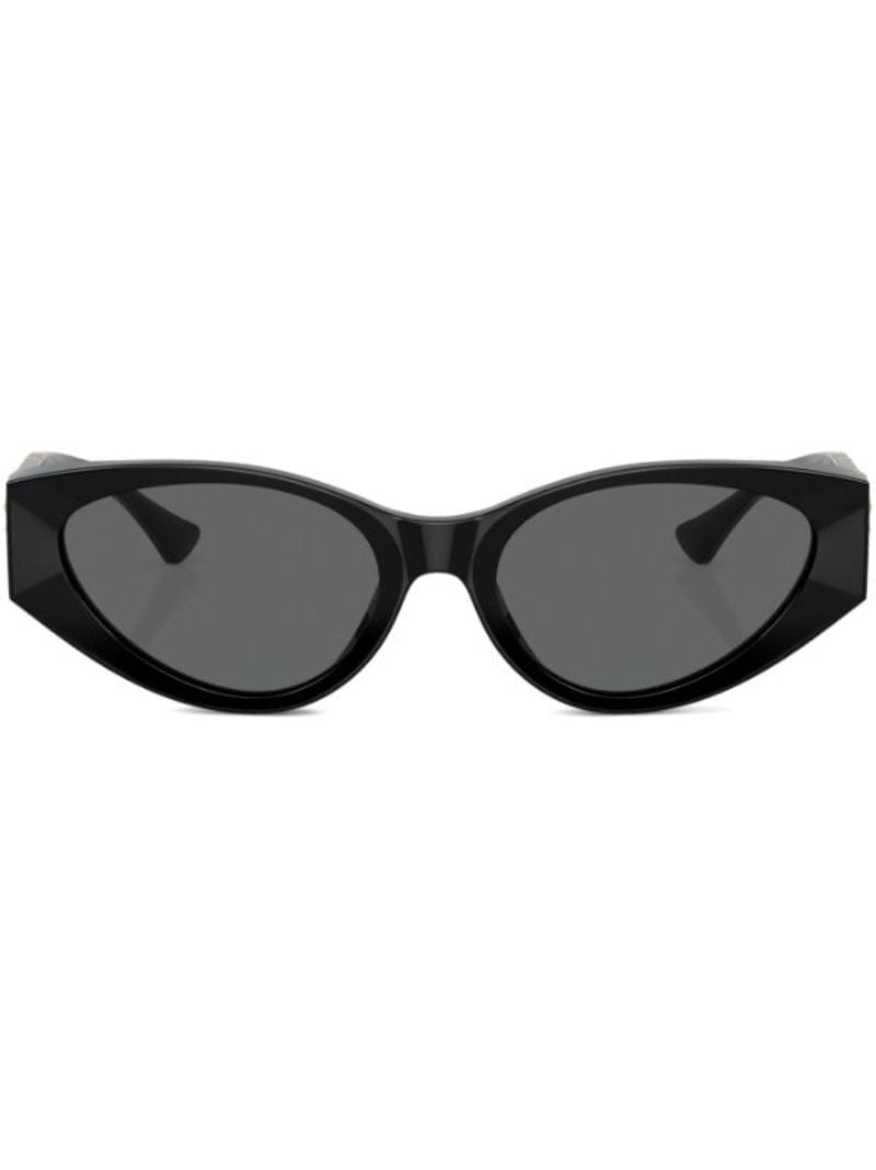 Black Medusa Legend Cat-eye Frame Sunglasses