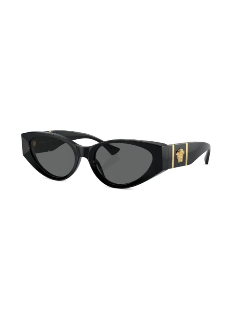 Black Medusa Legend Cat-eye Frame Sunglasses