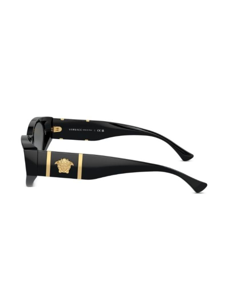 Black Medusa Legend Cat-eye Frame Sunglasses