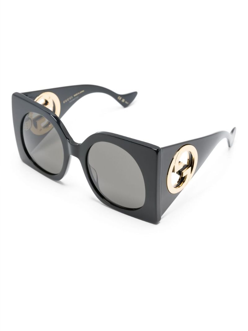 Black Blondie Oversized Sunglasses