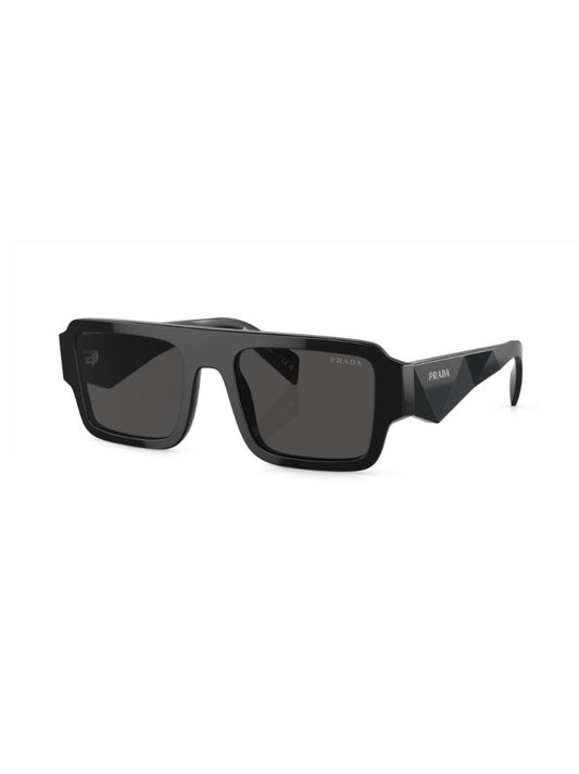 Black Symbole Square-frame Sunglasses