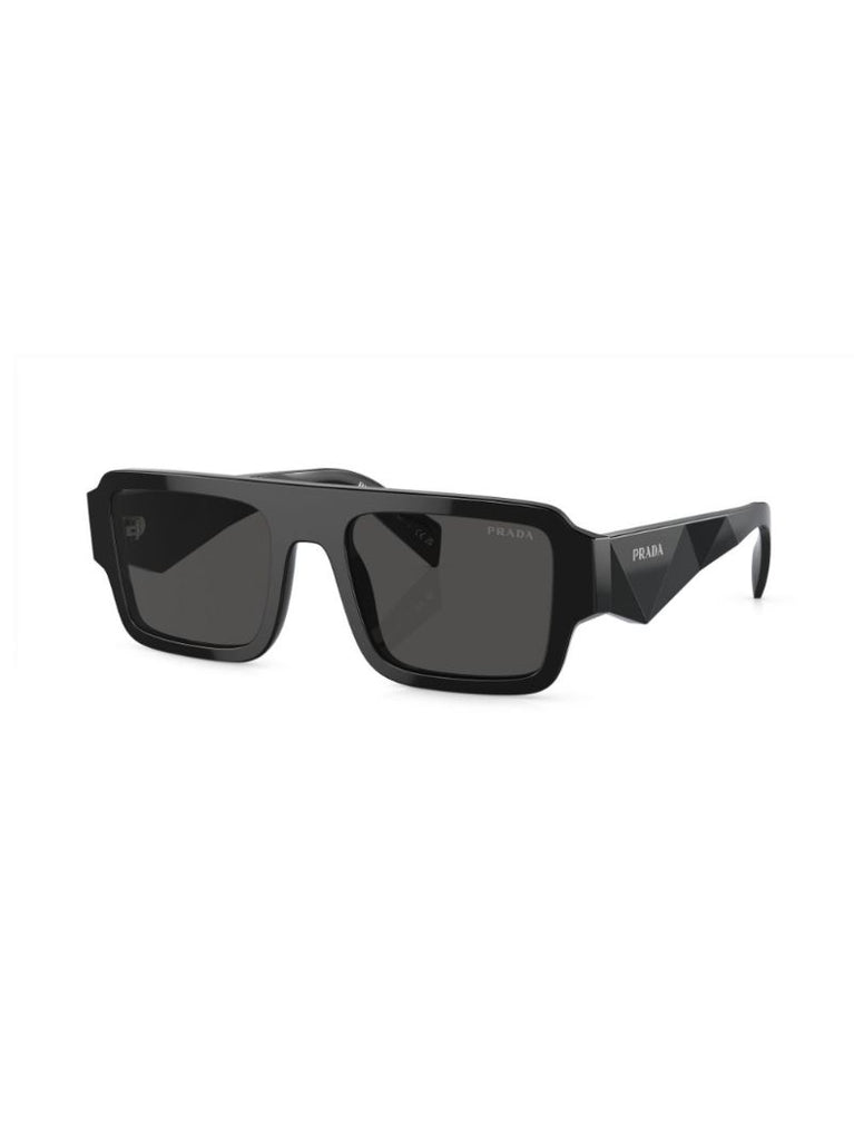 Black Symbole Square-frame Sunglasses