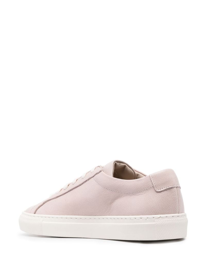 Pink Achilles Leather Sneakers