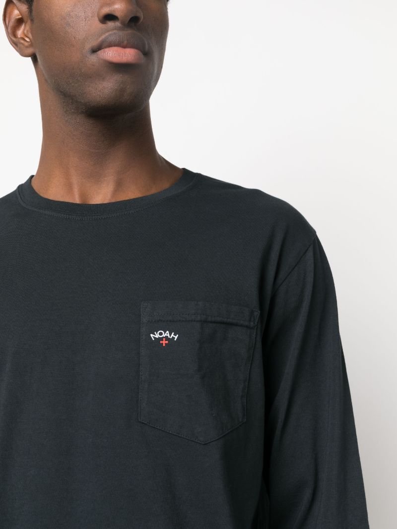 Black Logo-print Cotton T-shirt