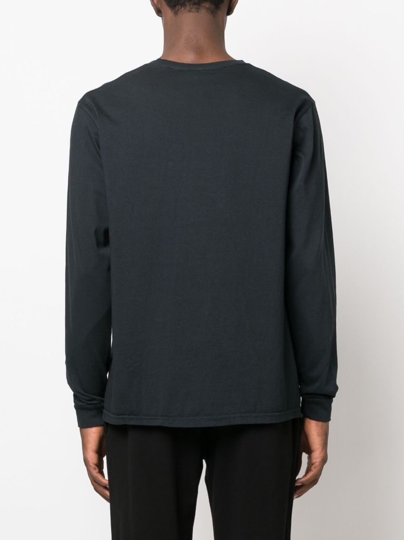 Black Logo-print Cotton T-shirt