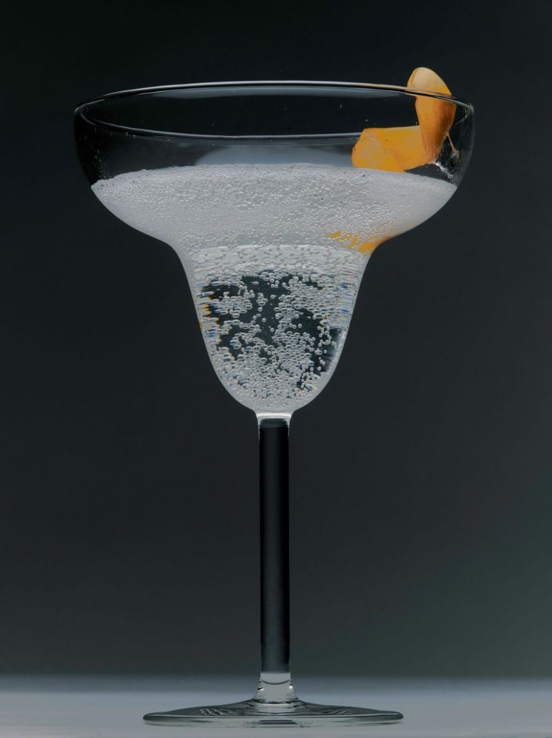 Clear Le Twist Cocktail Glass