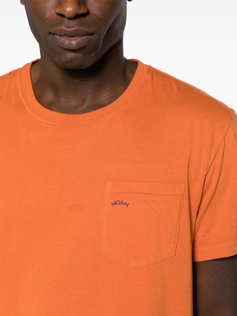 Orange Noah Cotton T-shirt