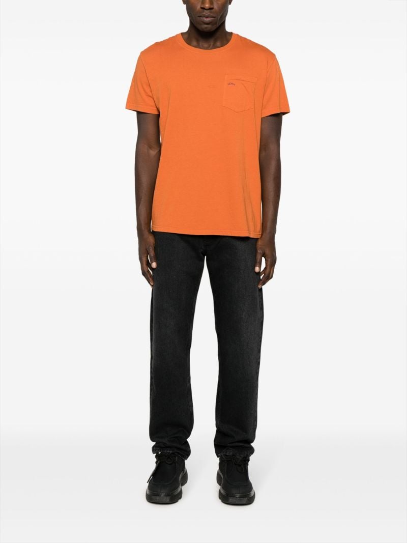 Orange Noah Cotton T-shirt