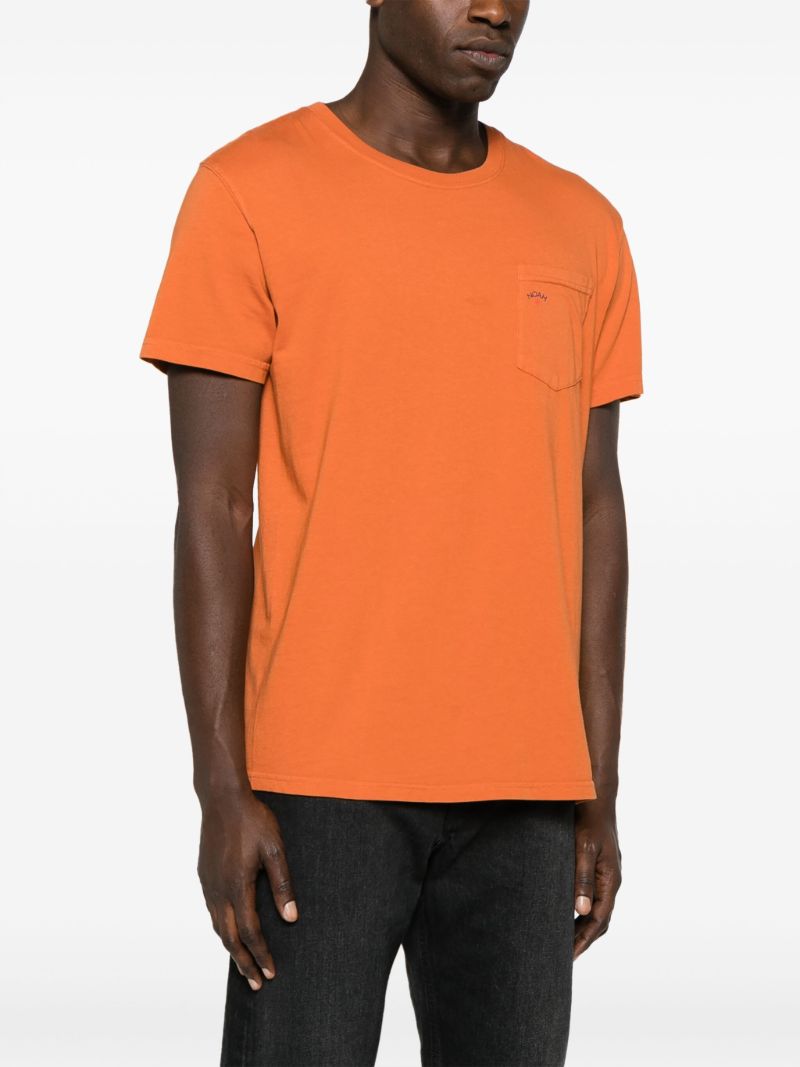 Orange Noah Cotton T-shirt
