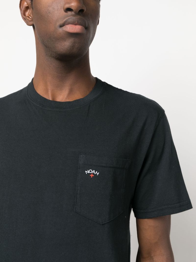 Black Logo-print Cotton T-shirt