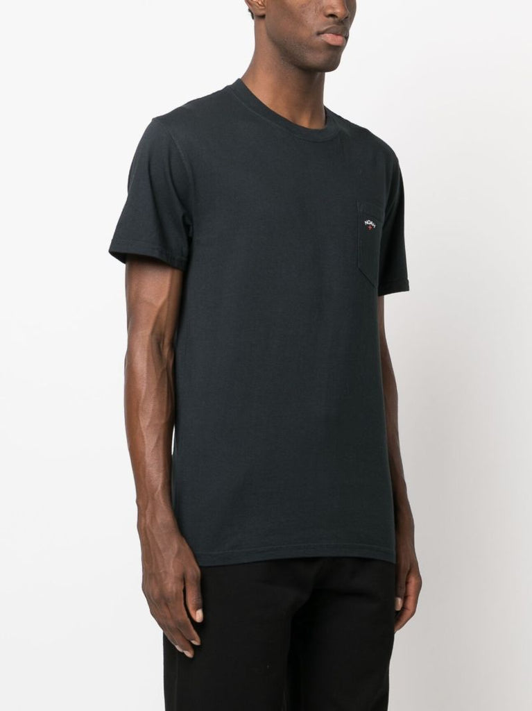 Black Logo-print Cotton T-shirt