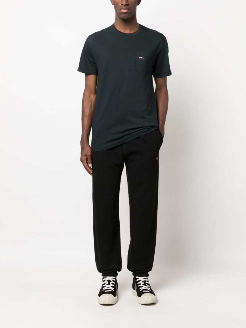 Black Logo-print Cotton T-shirt