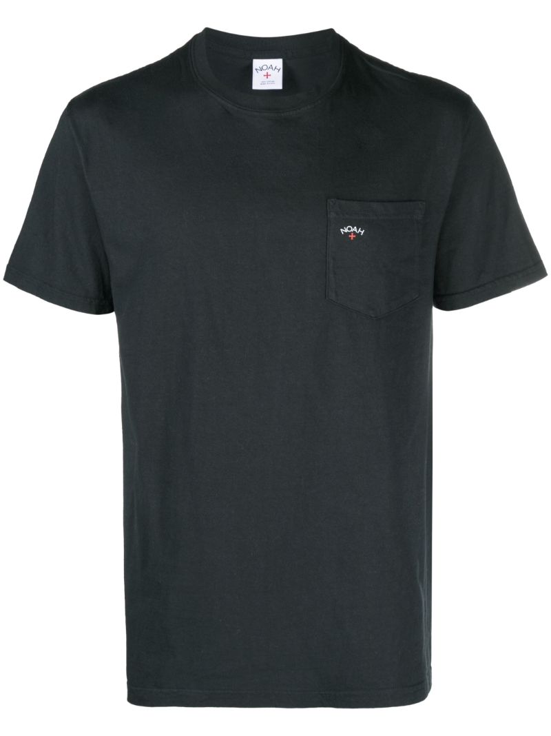 Black Logo-print Cotton T-shirt