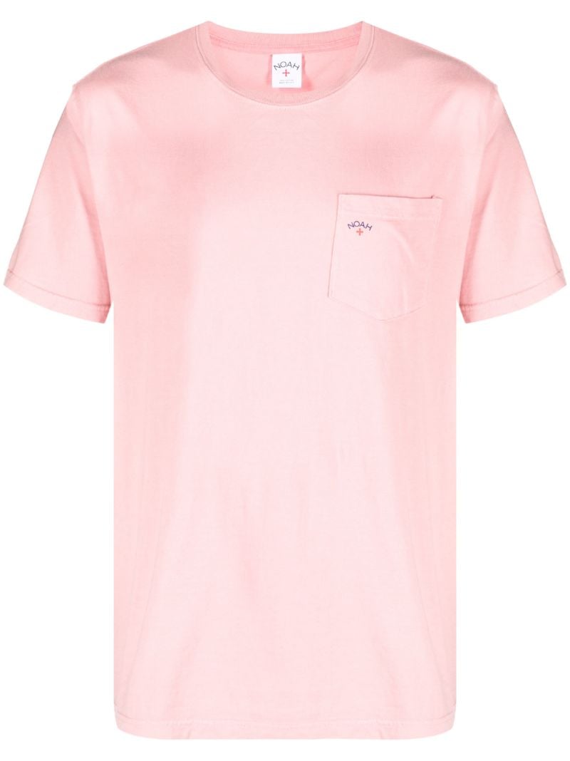Pink Logo-print Cotton T-shirt