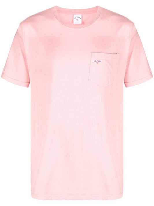 Pink Logo-print Cotton T-shirt