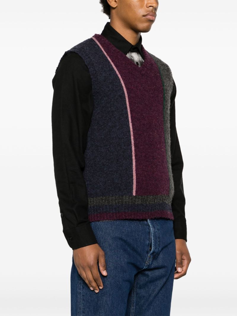 Grey Shetland Wool Vest