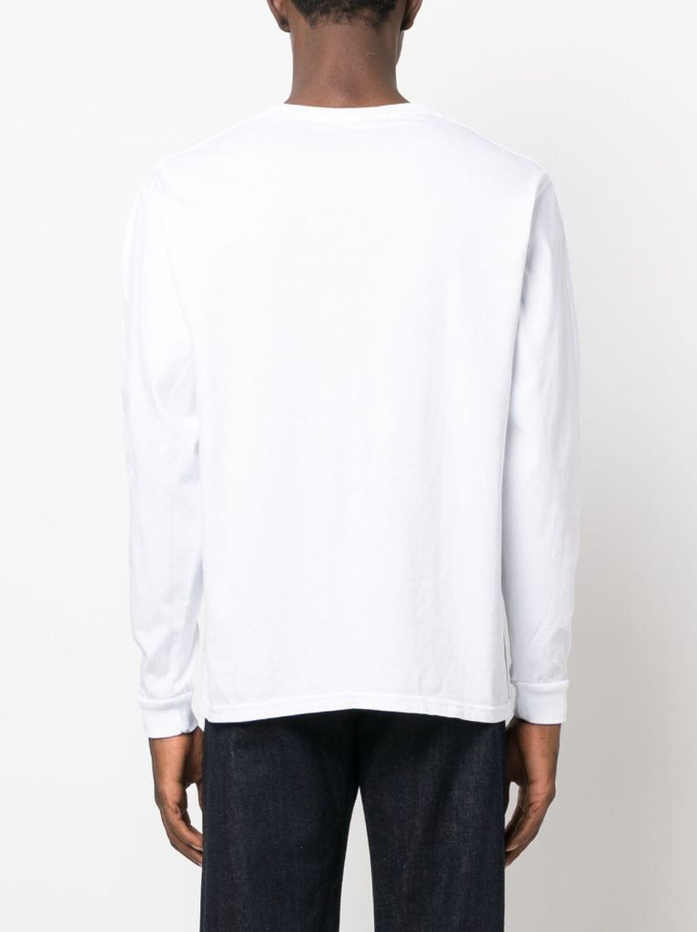 White Logo-print Cotton T-shirt