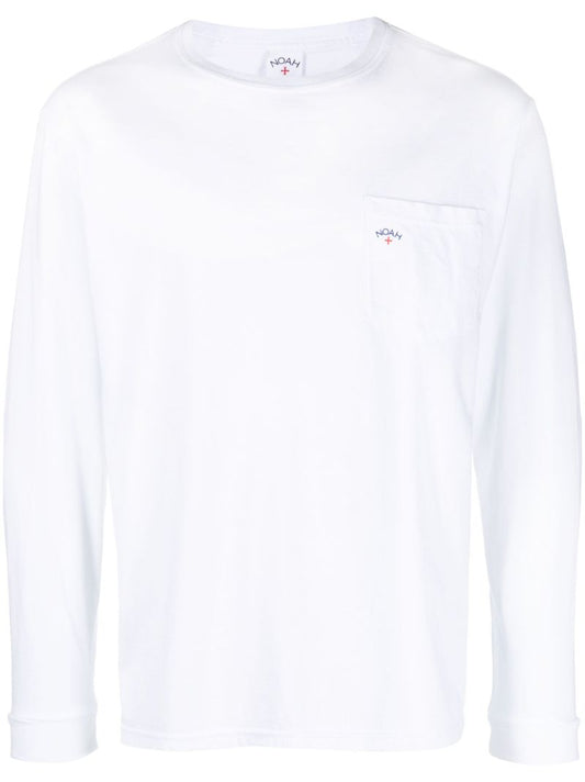 White Logo-print Cotton T-shirt