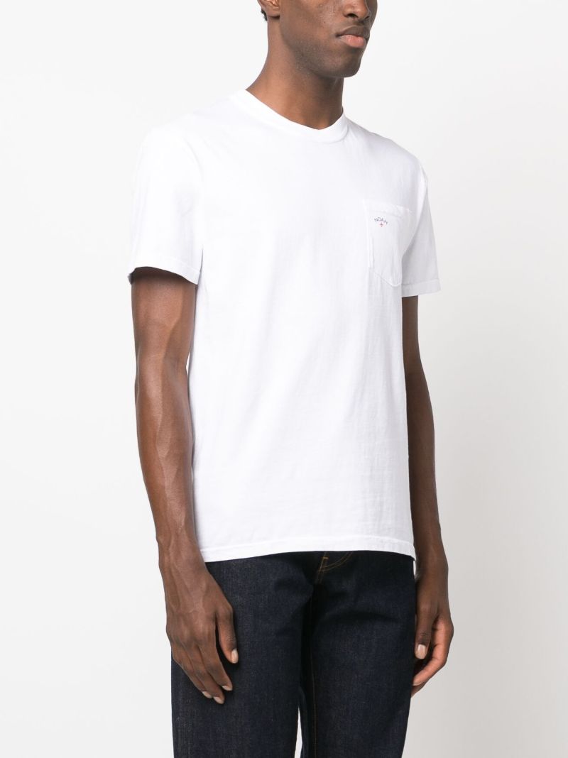 White Logo-print Cotton T-shirt