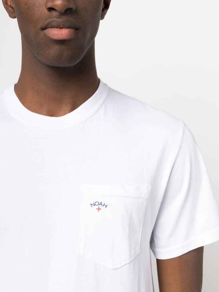 White Logo-print Cotton T-shirt