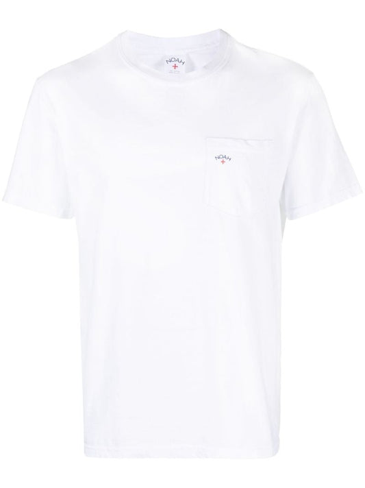 White Logo-print Cotton T-shirt