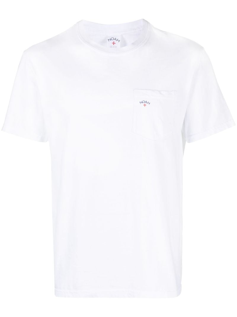 White Logo-print Cotton T-shirt