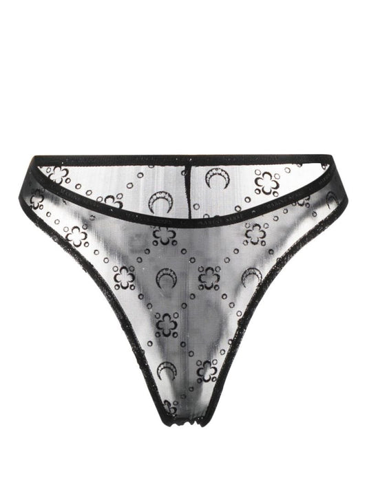 Black Crescent Moon Briefs